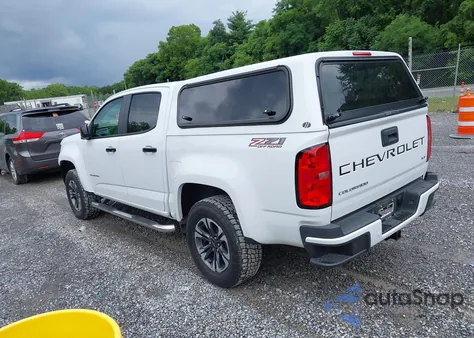 2021 Chevrolet Colorado 4Wd Short Box Z71 from USA, damaged, VIN 1GCGTDEN3M1122062